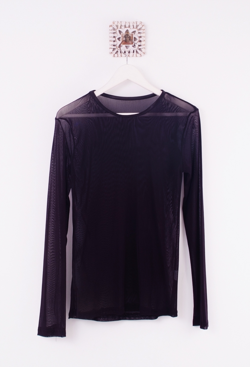 Camiseta tul transparente - Gris oscura - Belle Bohême - Tienda online - La  moda que te inspira